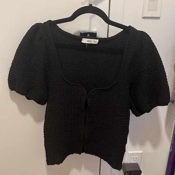 Mango Textured Knit Top - Picture 3 of 3